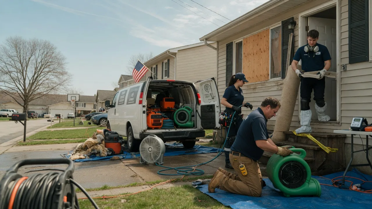 Water Damage Restoration in Asher, KY near me